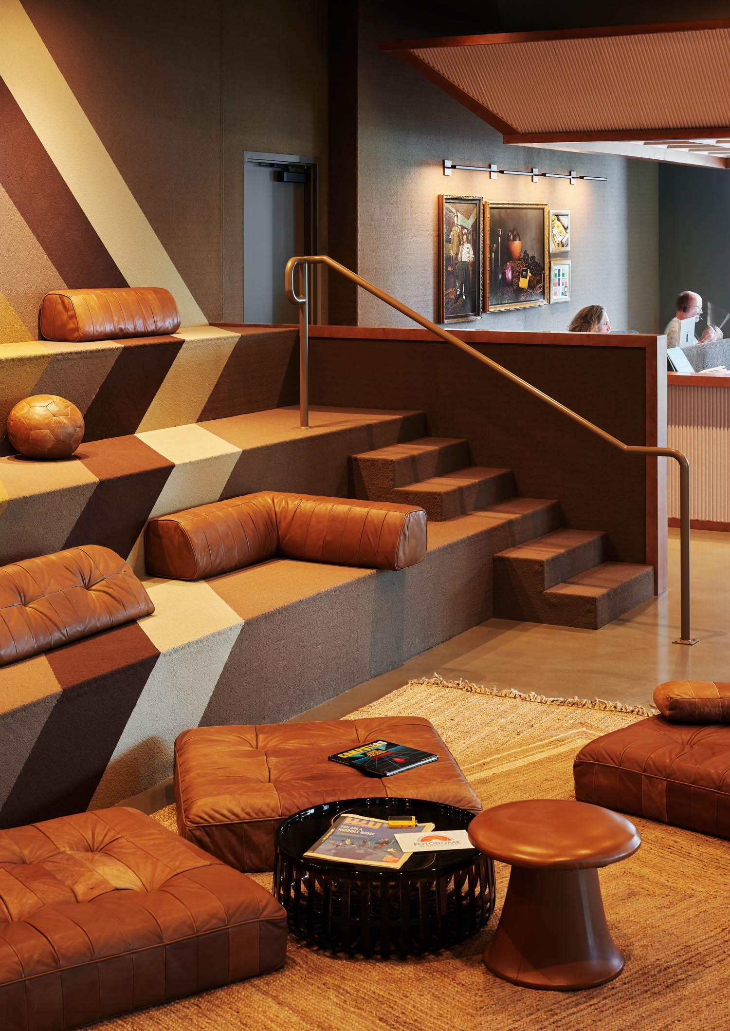 closeup of seating area with pillows