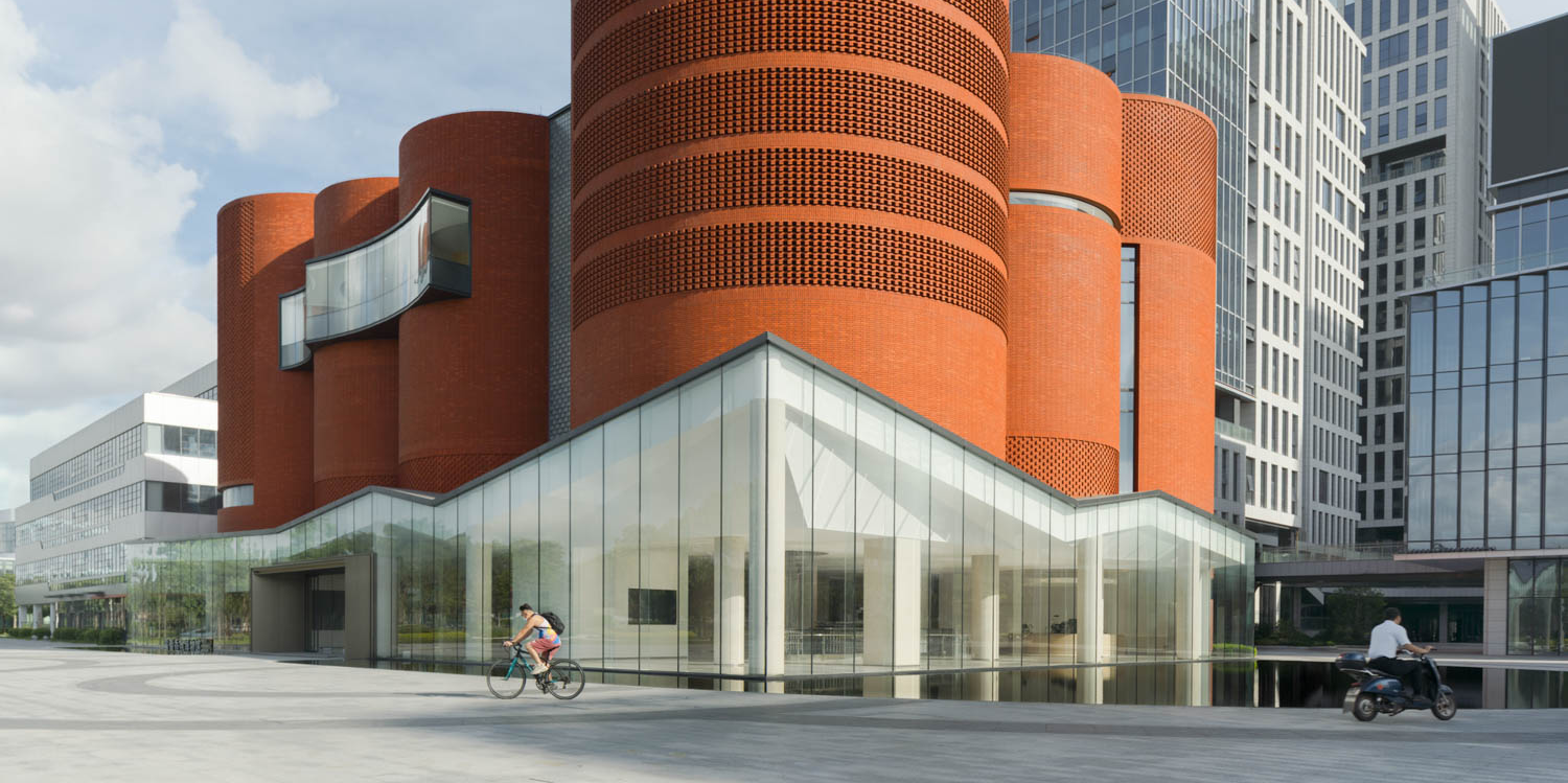 exterior facade of museum